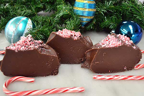 Chocolate Peppermint Fudge