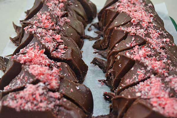 Chocolate Peppermint Fudge