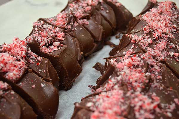 Chocolate Peppermint Fudge